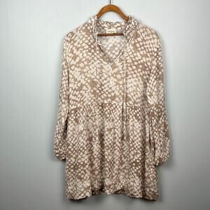 Aura medium long sleeve dress